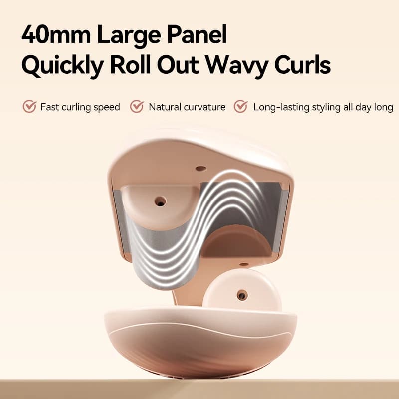 Temperature Adjustable Ceramic Wave Crimper