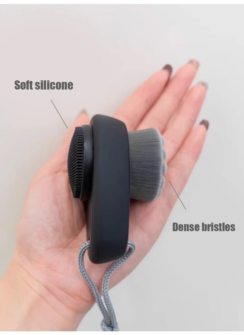 Bamboo Charcoal Facial Cleansing Brush