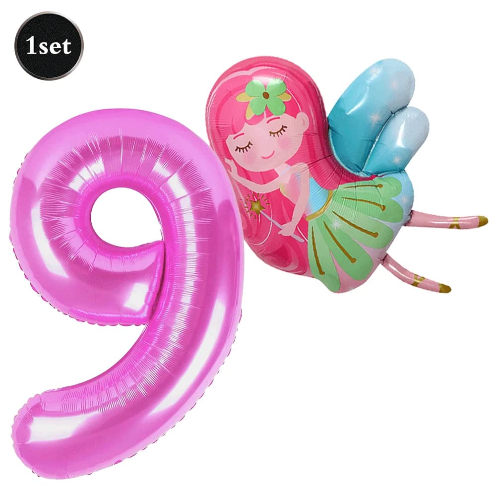 Fairy First Birthday Party Decorations Set