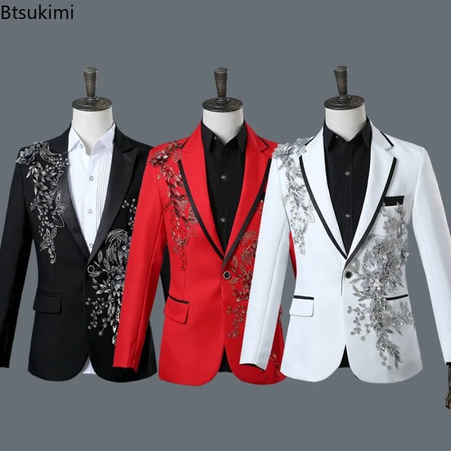 Men's Slim Fit Formal Tuxedo Suit
