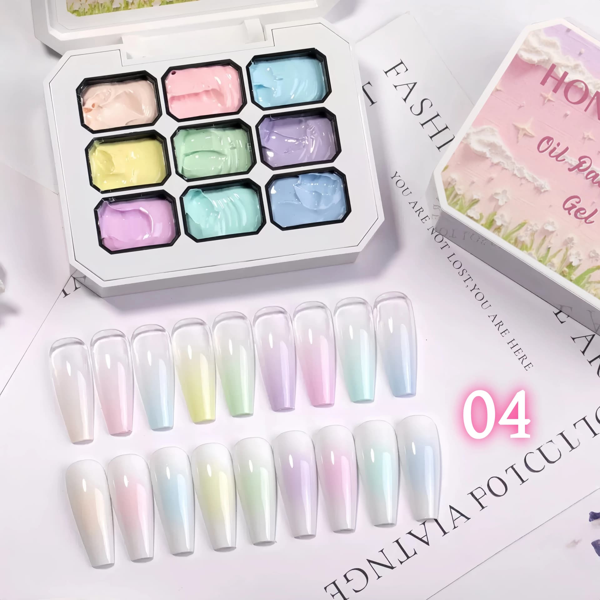Pink Macaron Nail Polish