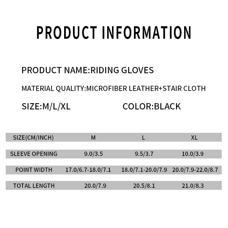 Mountain Bike Gloves with Touch Screen