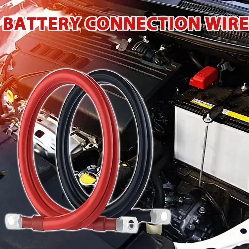 2AWG Heavy-Duty Battery Connection Cable