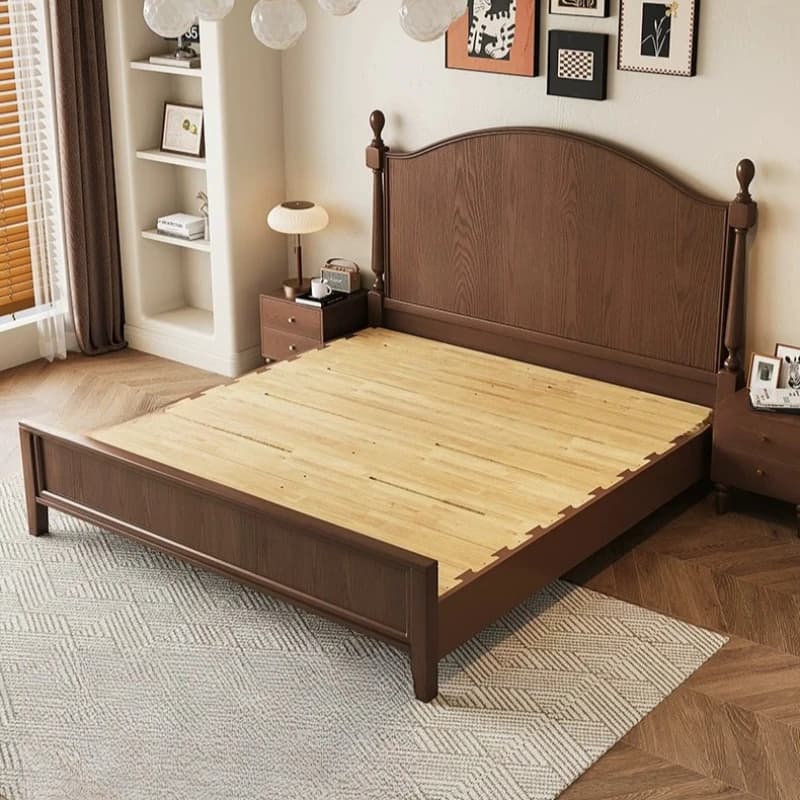 Wooden Nightstands Beds Nightstands Boys Master Double Beds Elevated Storage Kids Camarotes Para Dormitorio Bedroom Furniture