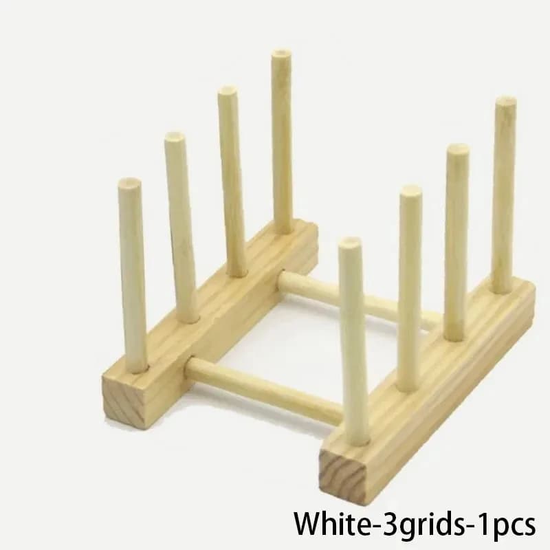 Wooden Dish Drying Rack
