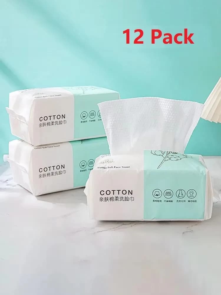 Soft Cotton Washcloths for Face 70 Pack