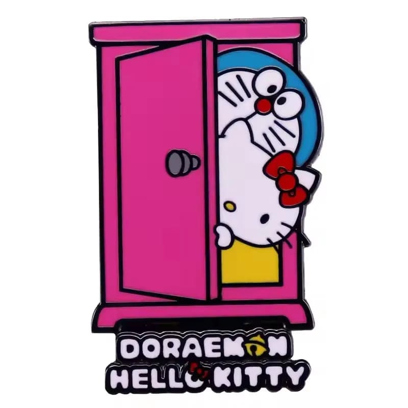 Animation Cartoon Enamel Pins Cartoon Brooch Clothes Backpack Lapel Badges Fashion Jewelry Accessories For Friends Gifts