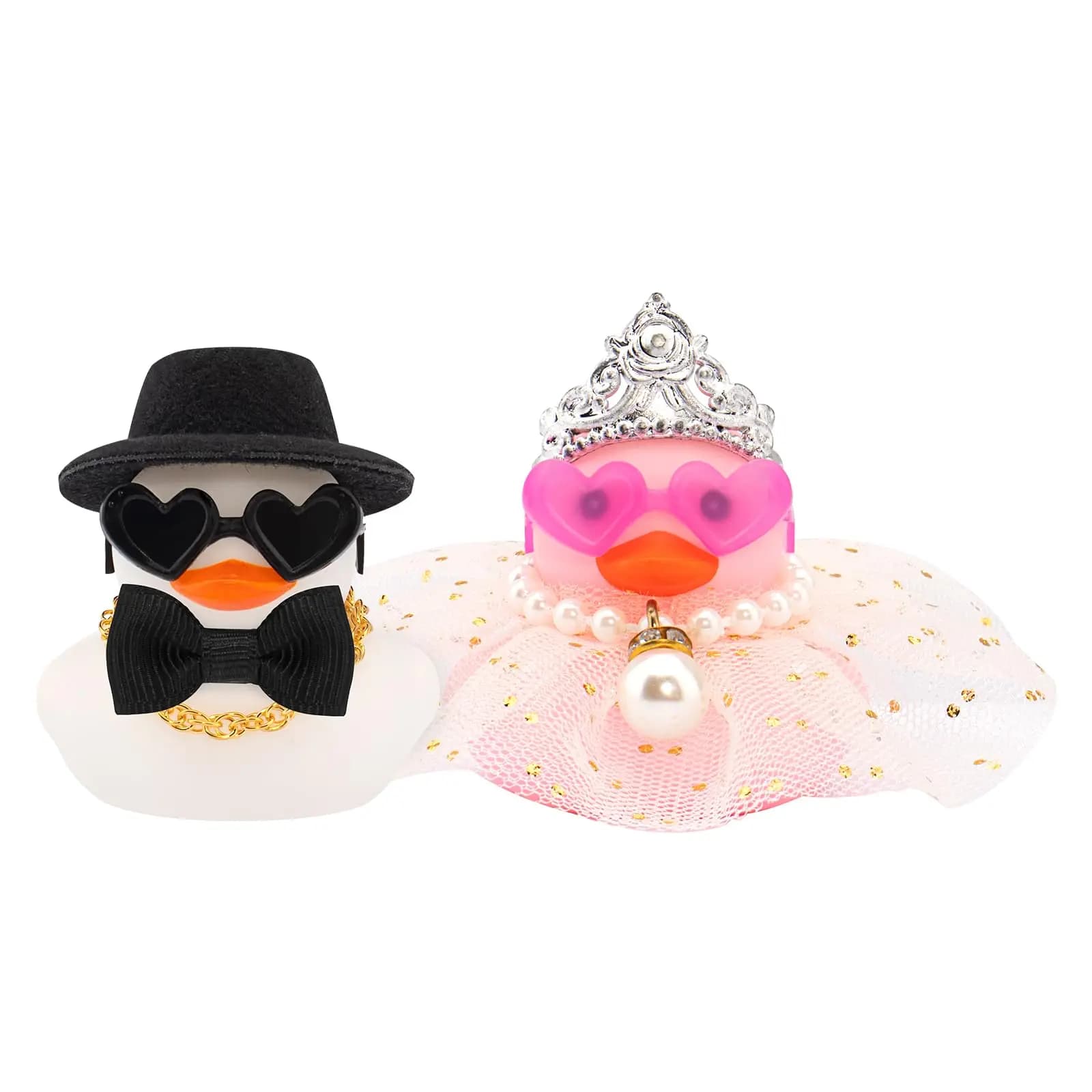 Bride and Groom Rubber Duck Set