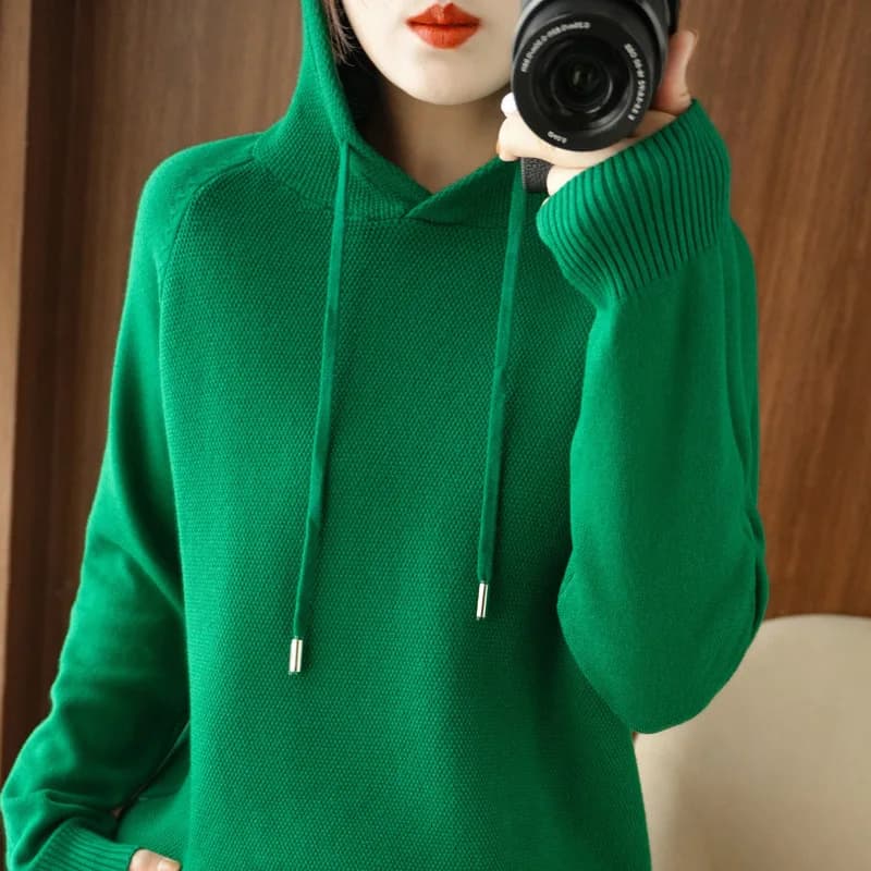 Women's Hooded Pullover Sweatshirt