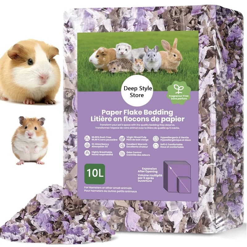 Hamster Bedding Paper Cotton Blend 10L