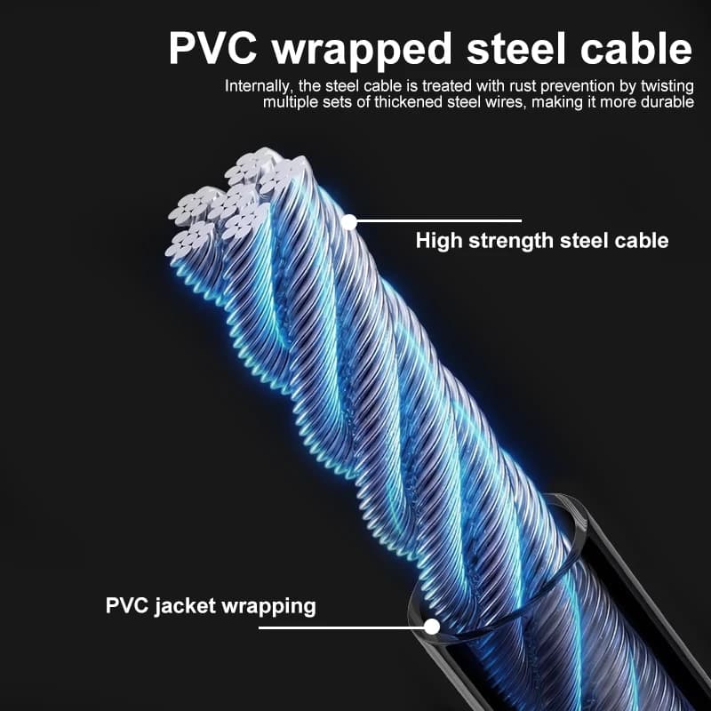 Bike Cable Lock with Password Protection