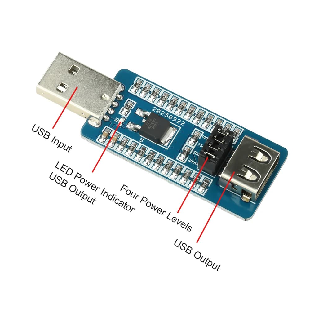 USB A Power Bank Virtual Load Module