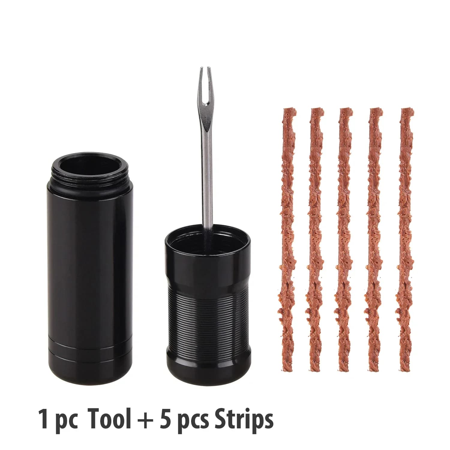 Tubeless Tire Repair Kit with Insertion Tool