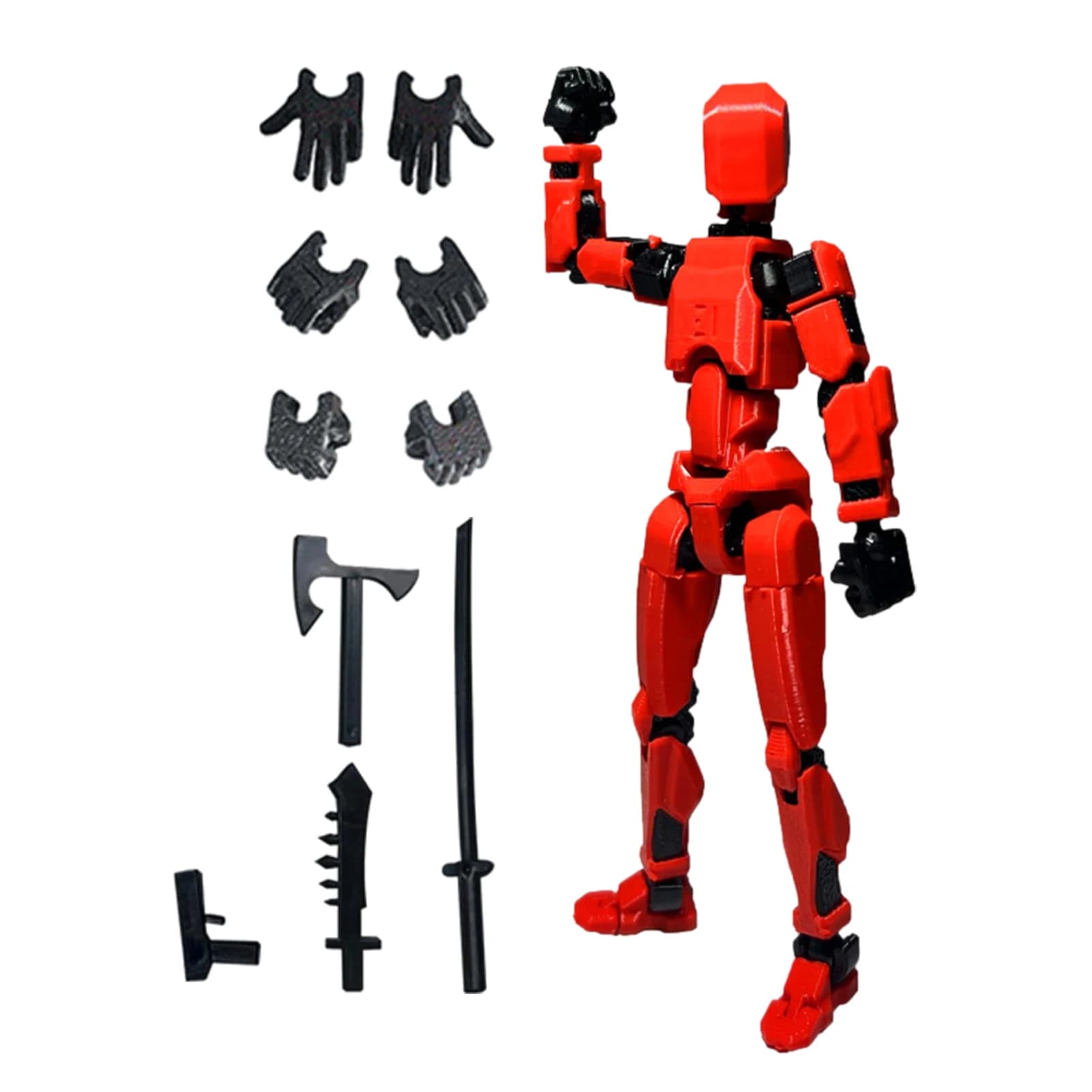 Full Joint Poseable Action Figure 13-Articulated