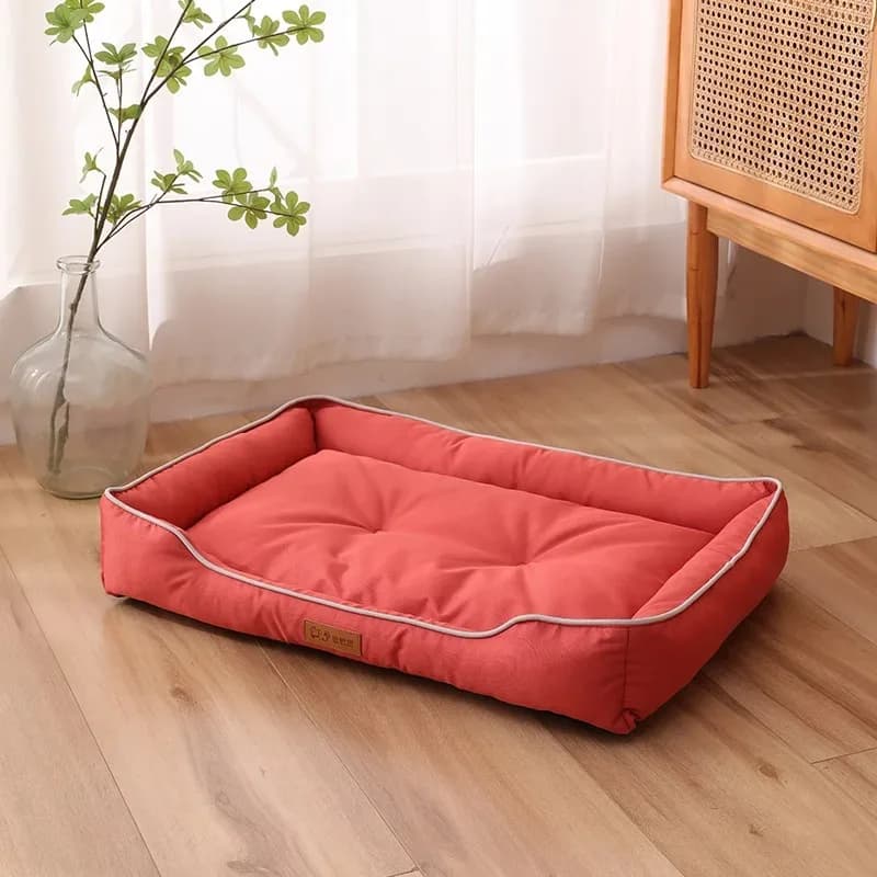 Pet Bed Basket With Cushion