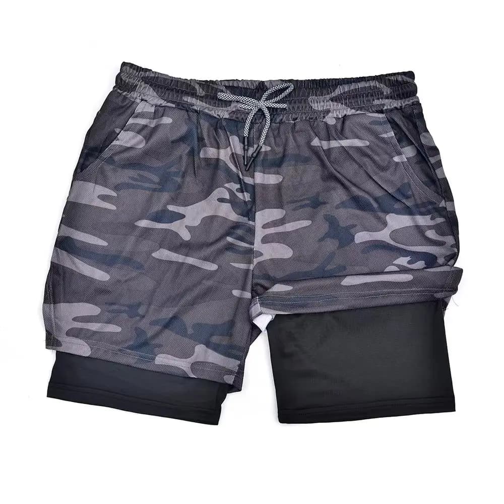 Men's 2-in-1 Running Shorts with Liner