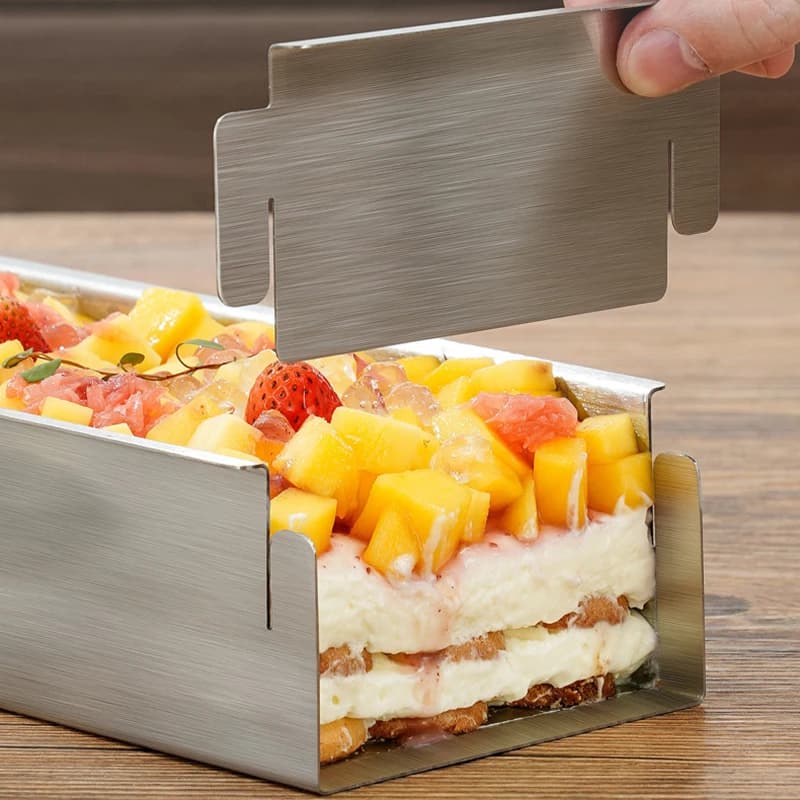 Stainless Steel Rectangle Tiramisu Cake Pan