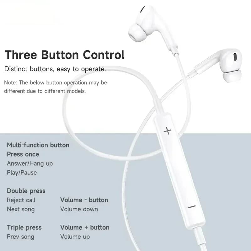 Lightning Wired In-Ear Earbuds