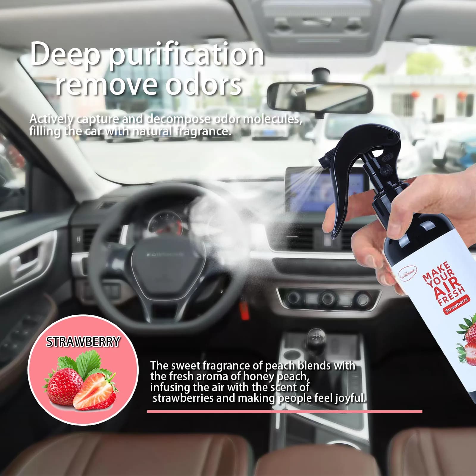 Multi-Purpose Odor Eliminating Spray