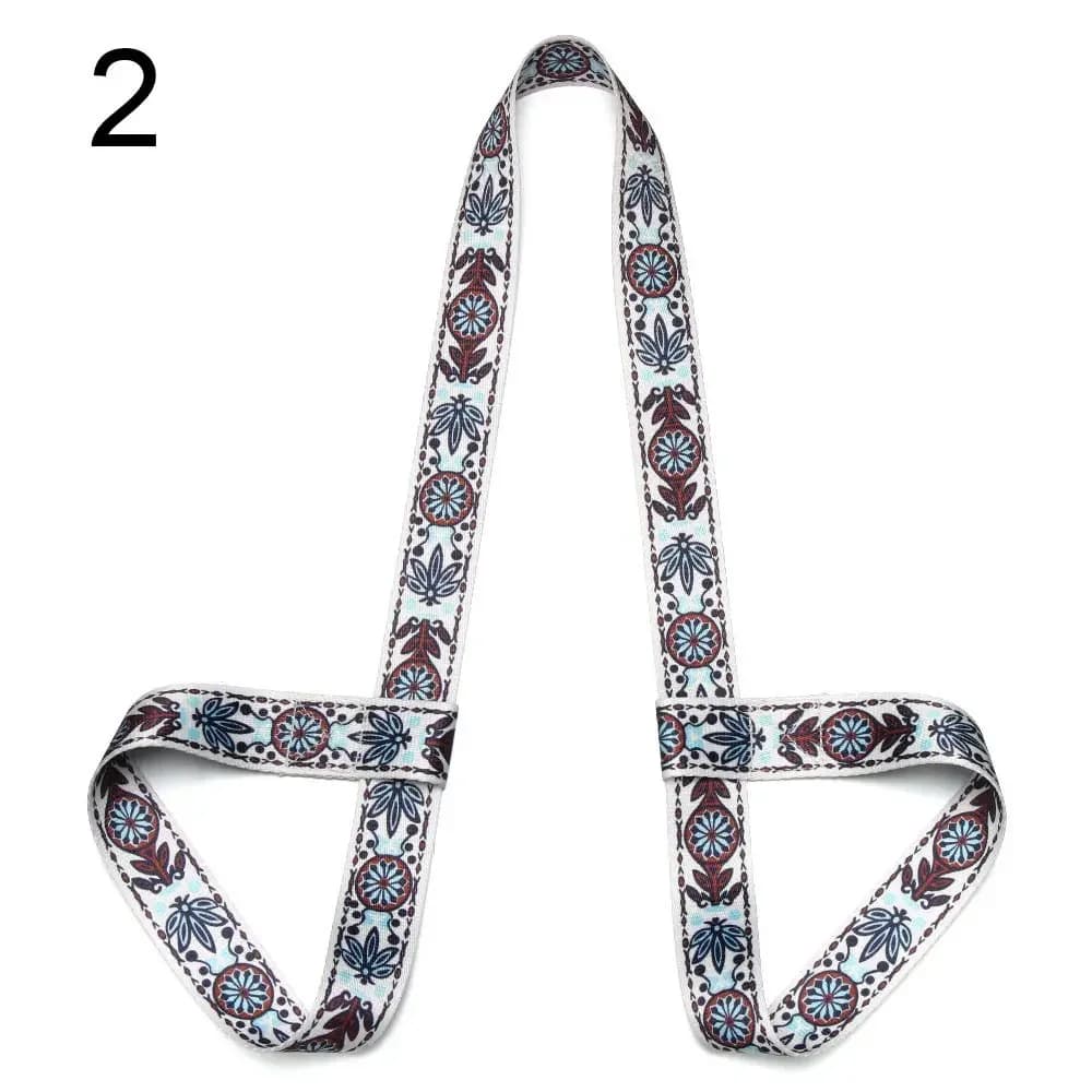 Fitness Adjustable Sports Accessories Yoga Belt Sport Sling Shoulder Yoga Mat Strap Belts Carry Straps