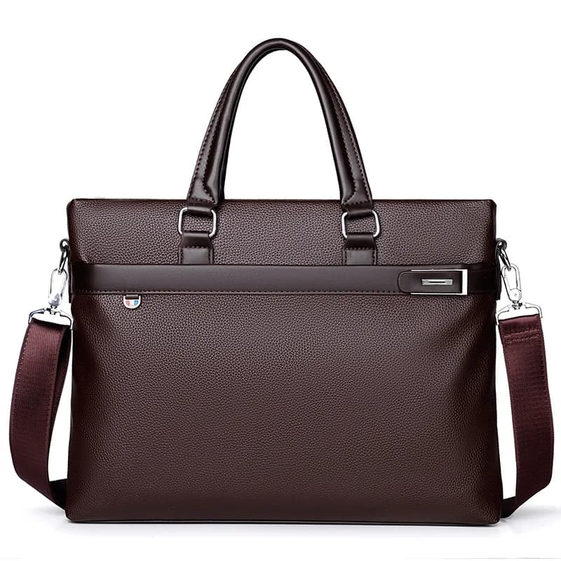 Men's Handbag, Business Casual Horizontal Design, Men's Bag, Official Document, One Shoulder Diagonal Cross Bag, Computer Bag