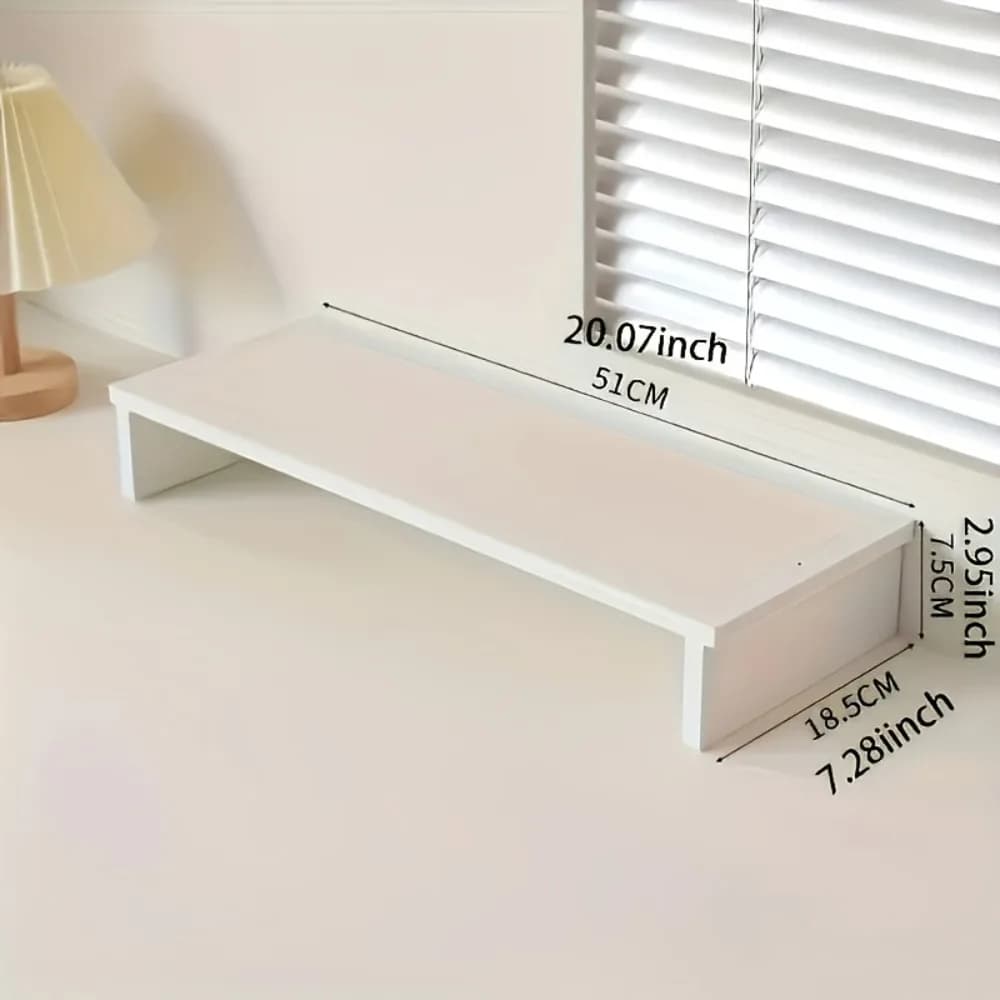 White Ergonomic Laptop Stand