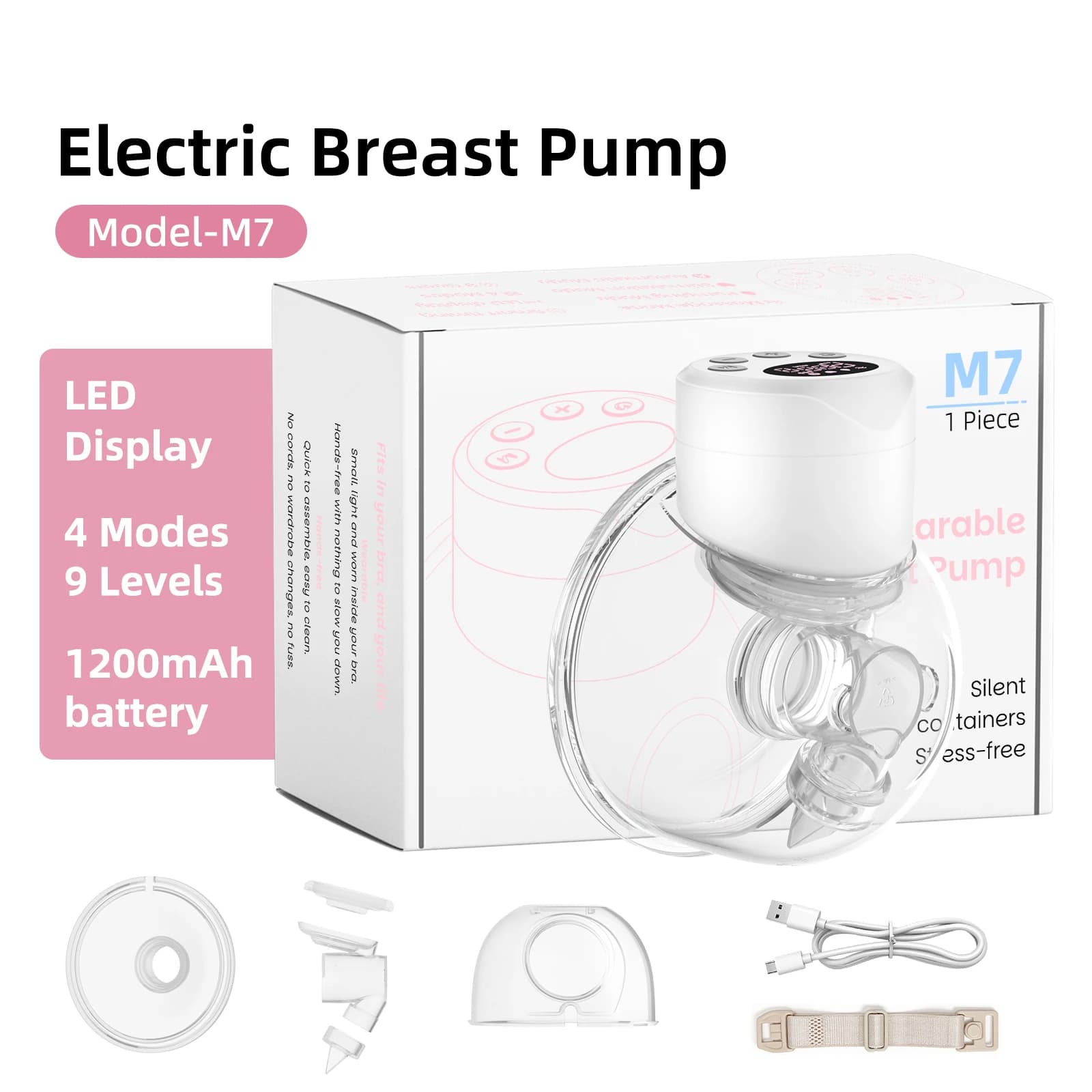 Hands-Free Wearable Breast Pump