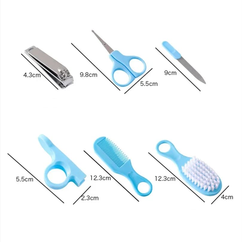 Baby Grooming and Healthcare Kit 6-Piece Set