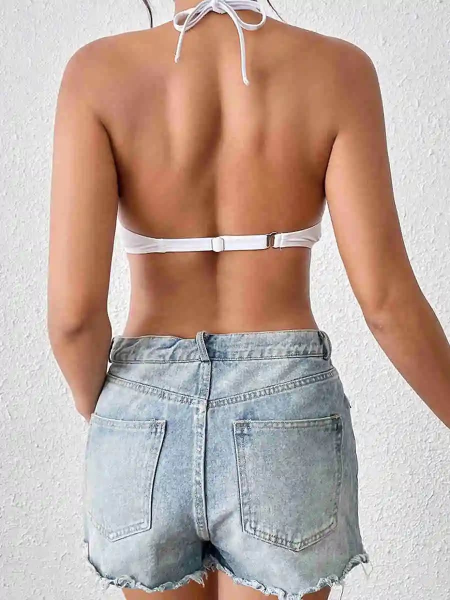 Women's Halter Neck Bikini Top