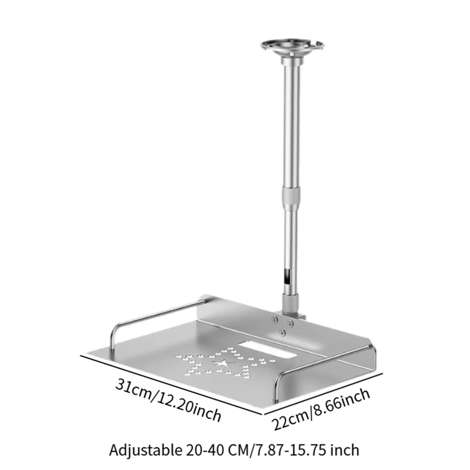 Adjustable Ceiling Mount Projector Tray Bracket