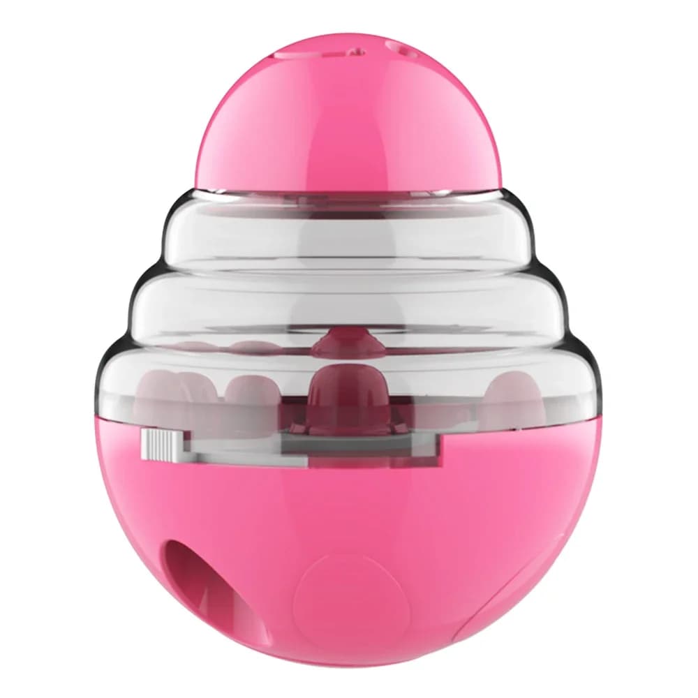 Interactive Dog Treat Dispenser Tumbler Toy