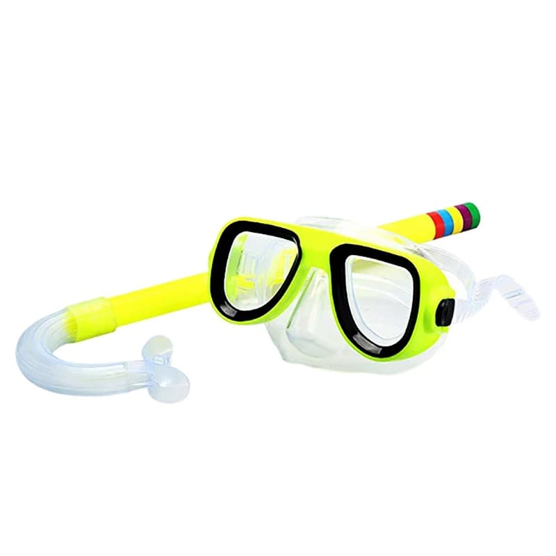 Kids Snorkel Set with Dive Mask and Breathing Tube