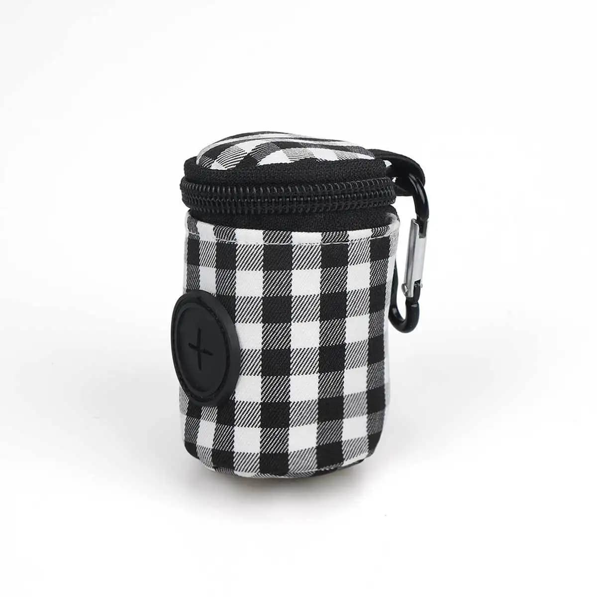 Checkered Pet Waste Bag Holder