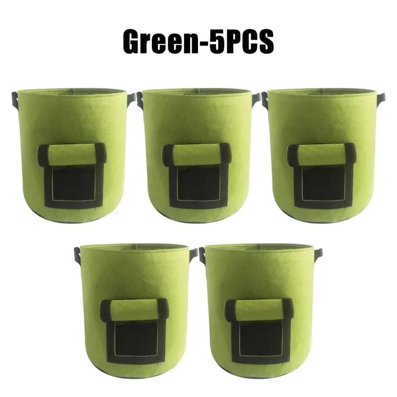 10 Gallon Grow Bags with Harvest Windows