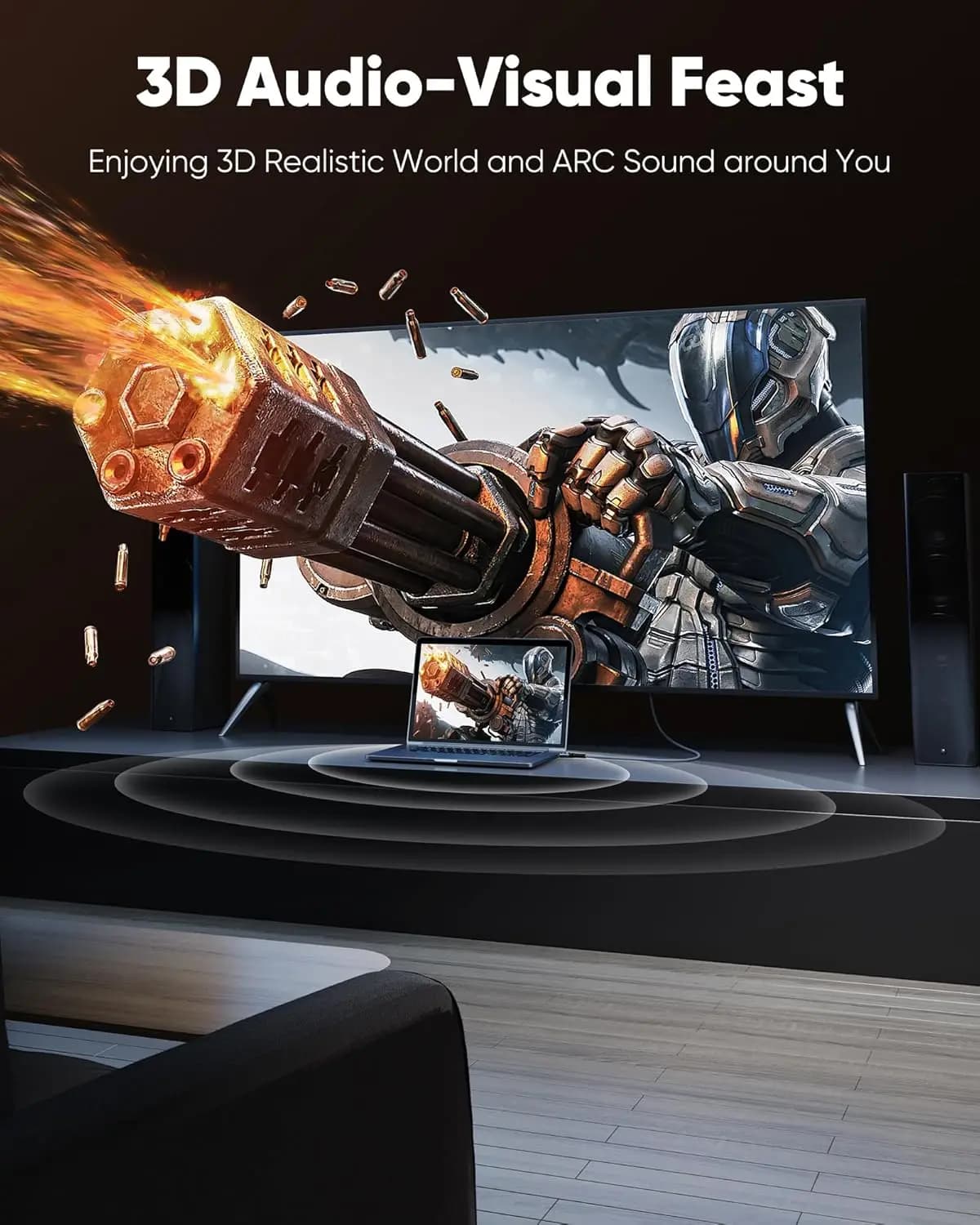 High-Speed HDMI 2.0 Cable 4K 60Hz