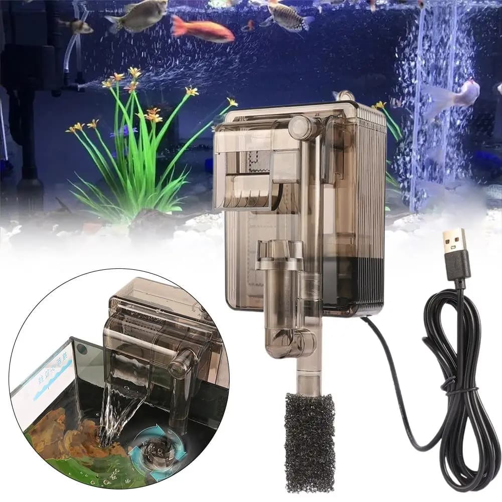 External Hang-On Aquarium Filter