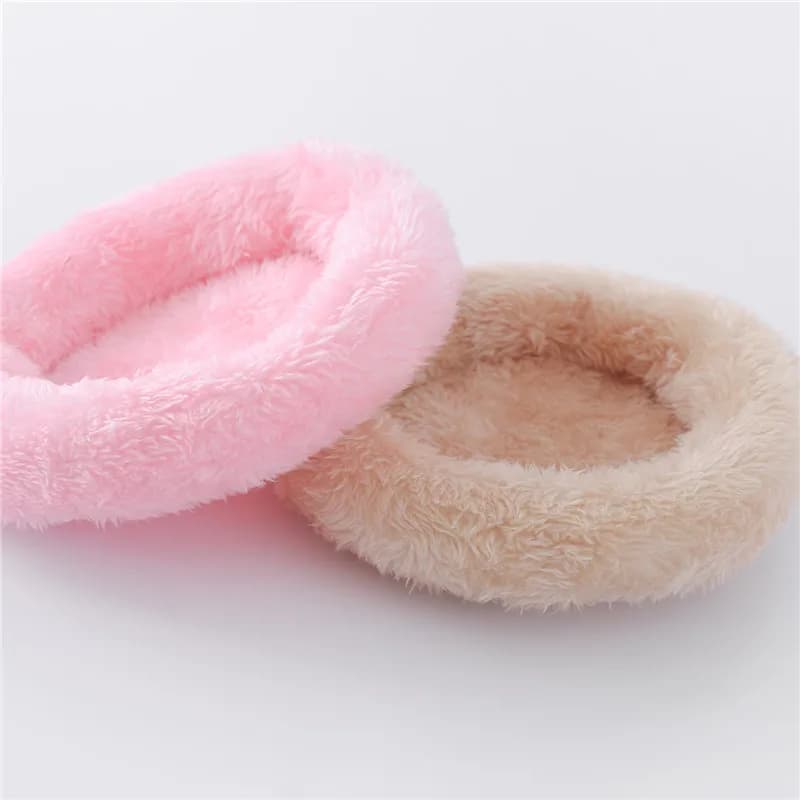 Plush Small Pet Nest Bed Pad