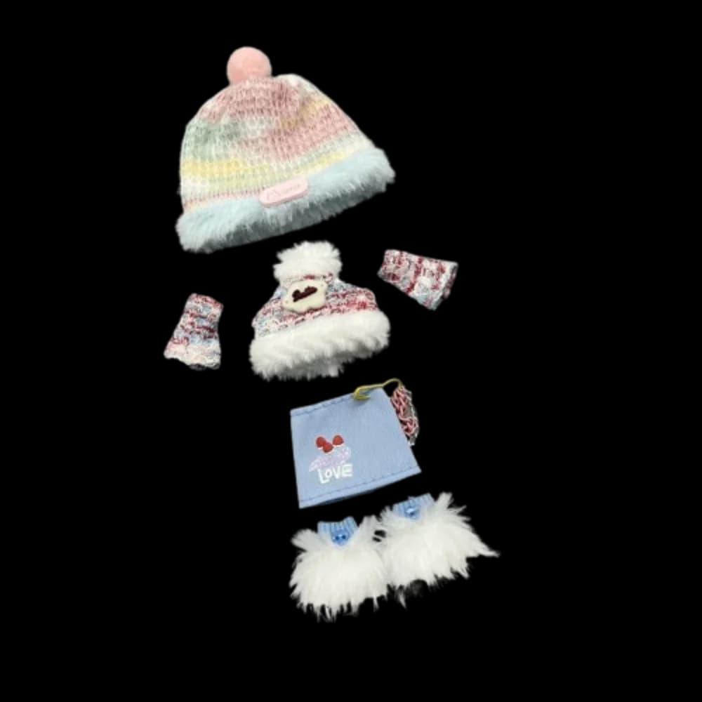 Accessories Casual Wears Elegant Dresses Humanoid Dress Up OB11 Clothes Set Handmade Cotton Cloth Princess Skirt DIY