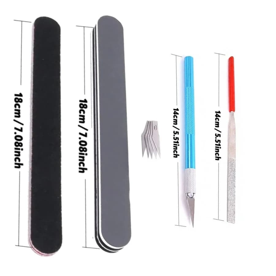 Model Basic Tools  Craft DIY Model Car Hobby Building Repairing Assembly Tool Beginner Handmade Scissors Tweezers