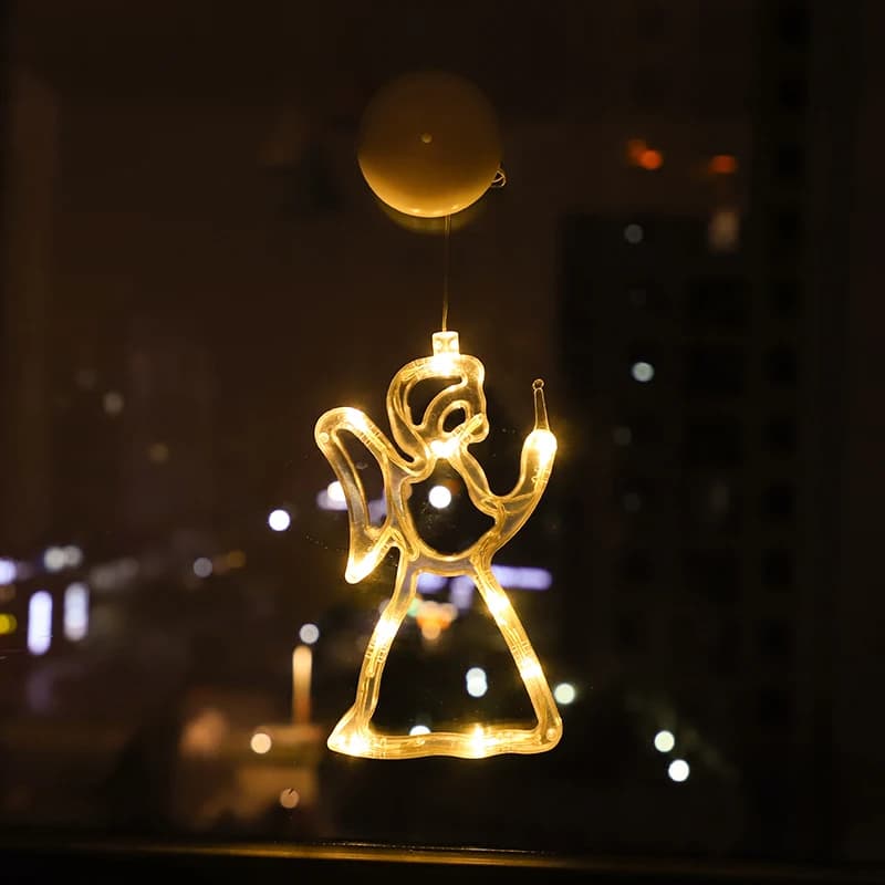 Warm LED String Lights 55cm Battery Powered