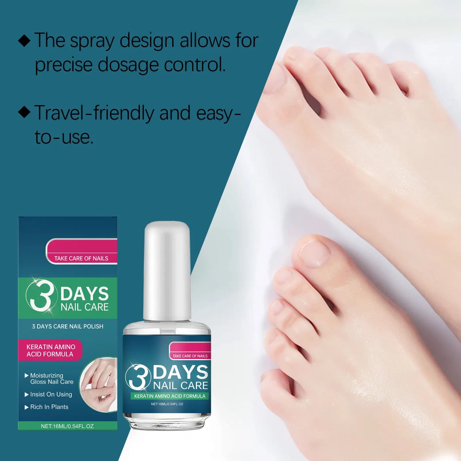 Keratin Tea Tree Cuticle Oil