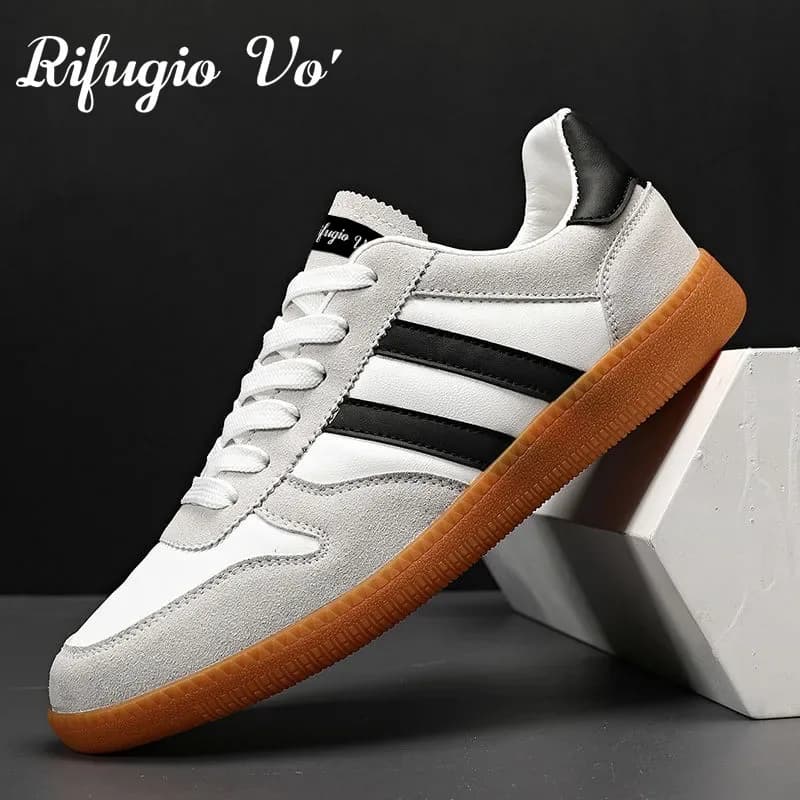 Men's Sneakers Trendy Spring Breathable Fashionable Board Shoes Thick Bottom Versatile Soft Bottom Casual Sneakers