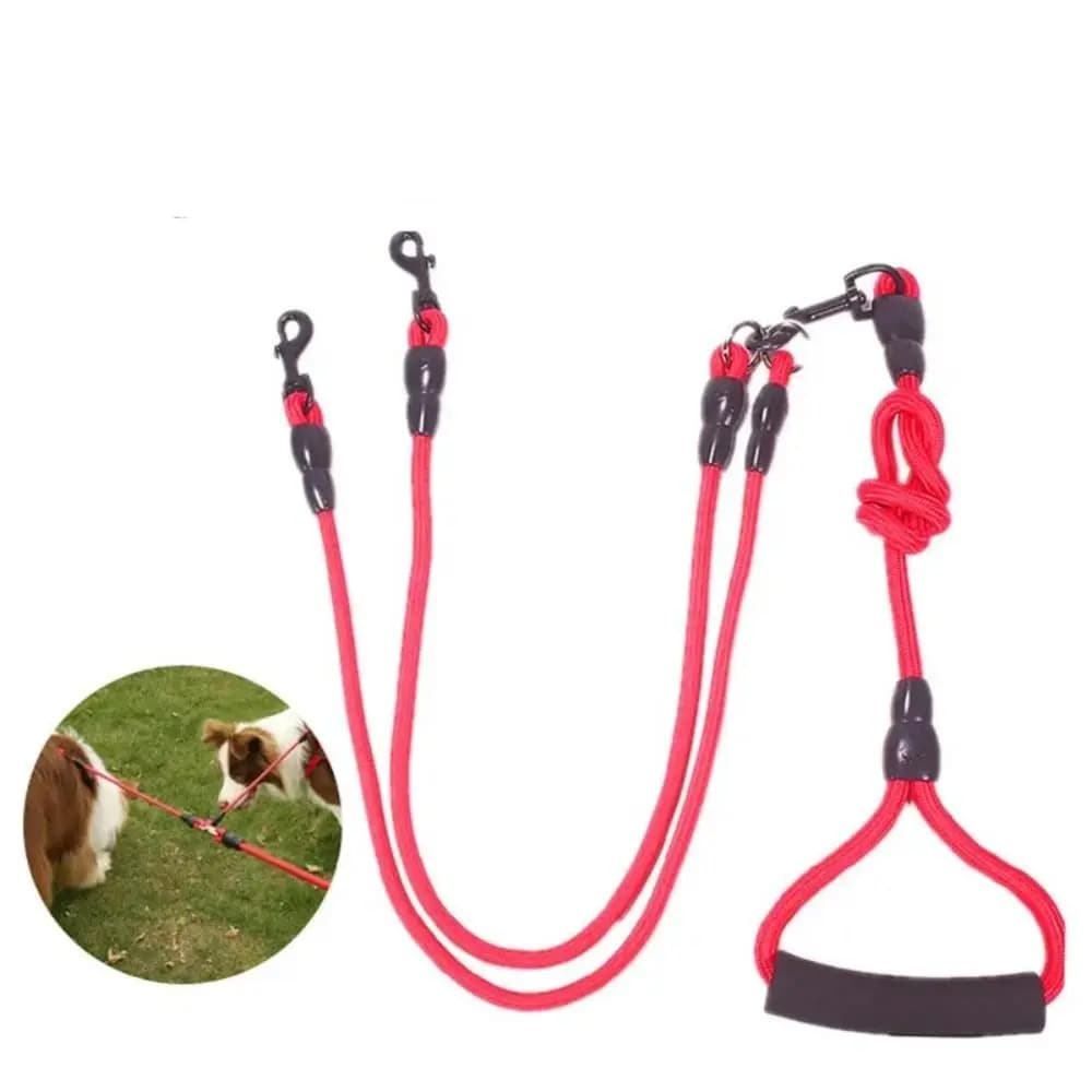 Two Way Dog Leash Coupler