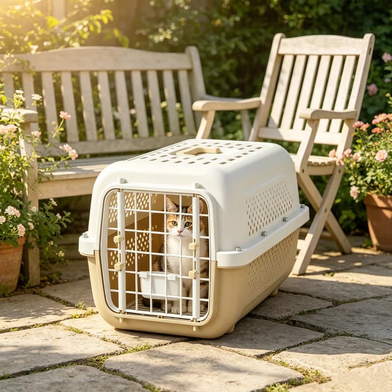 Airline Approved Pet Carrier Hard Sided Kennel