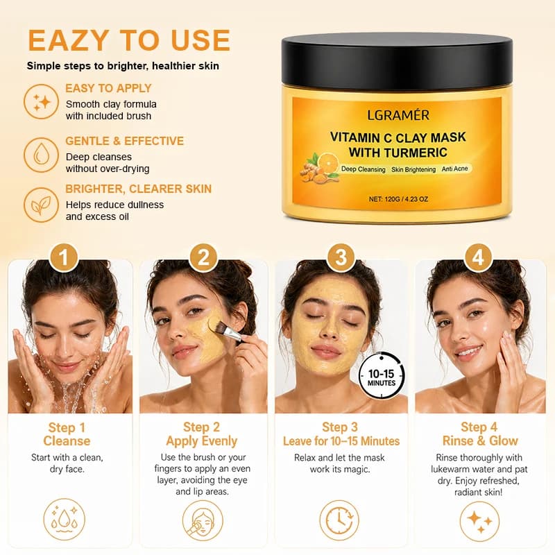 Turmeric Clay Face Mask