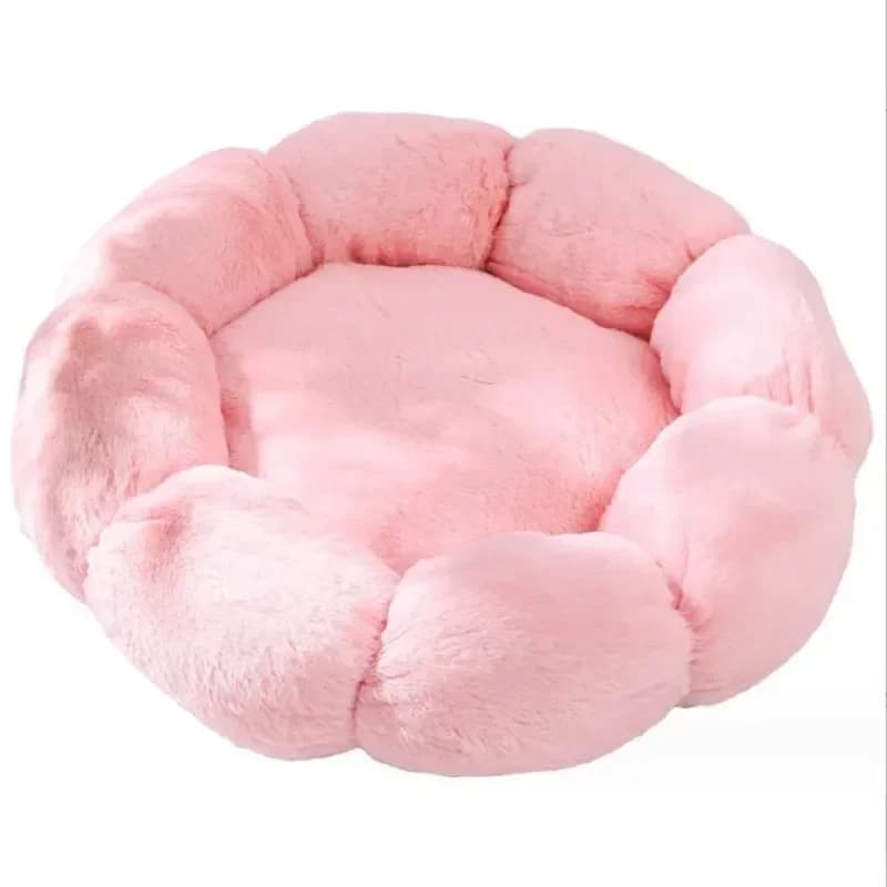 Flower-Shaped Pet Bed for Cats and Small Dogs
