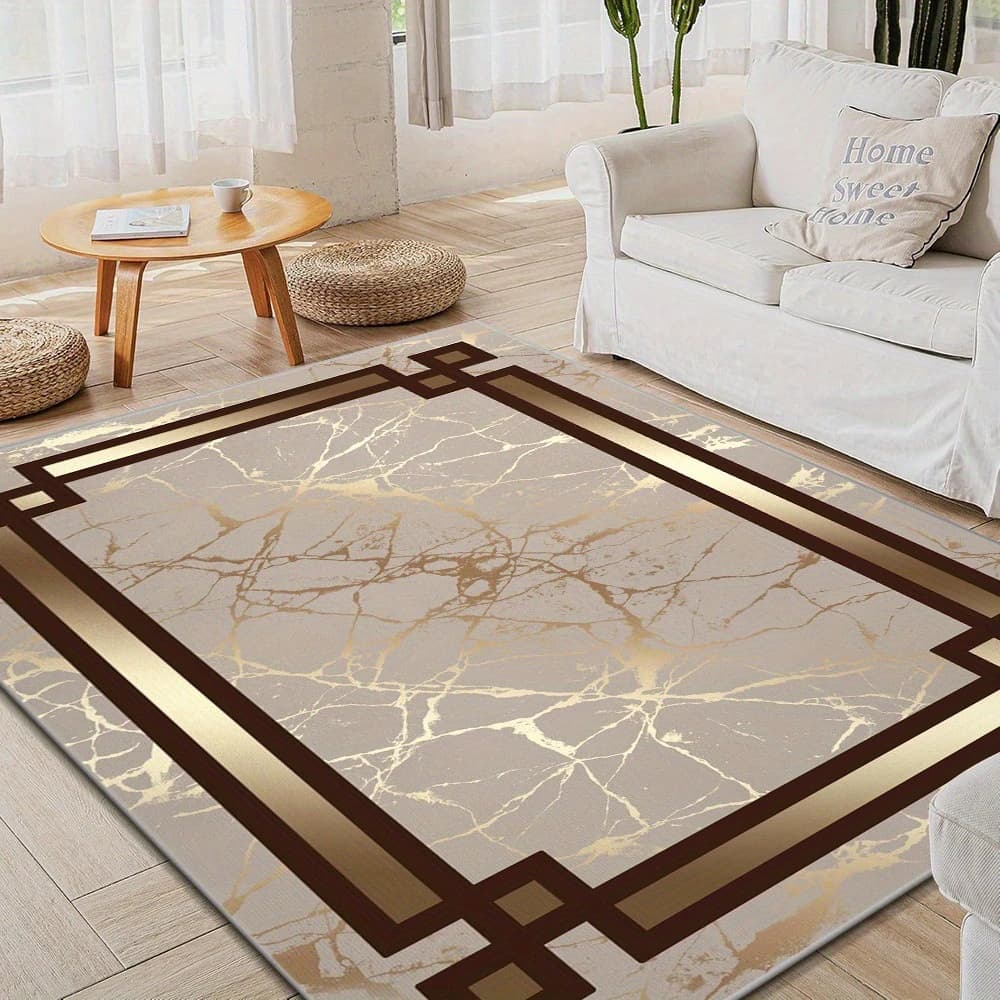 Large Non-Slip Living Room Floor Mat