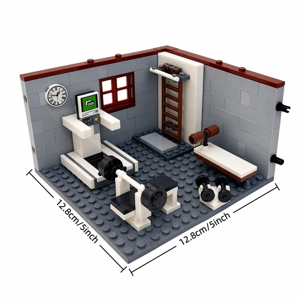 City House Building Blocks Set