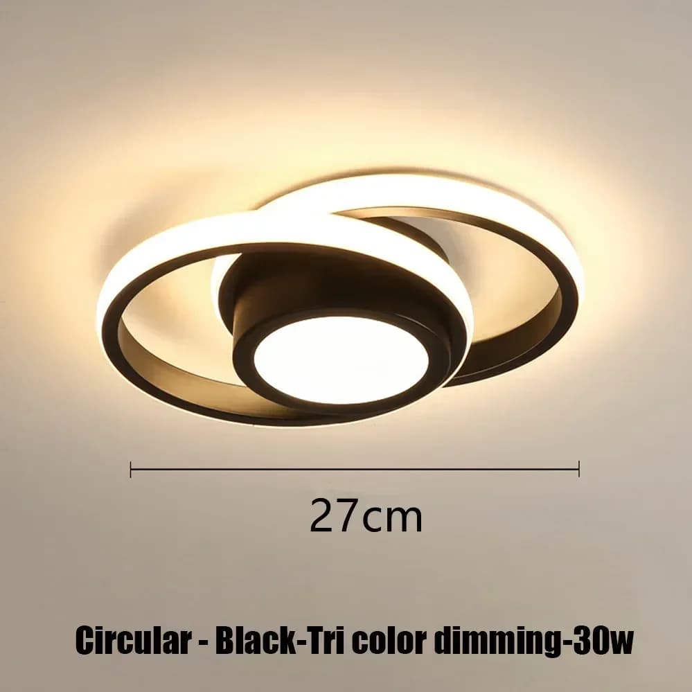 LED Strip Aisle Ceiling Lights Modern Minimalist Living Room Lamps For Balcony Entrance Home Decor Fixtures various styles