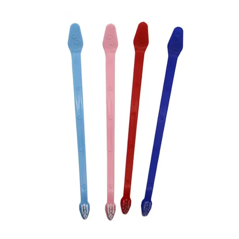 Double-Headed Pet Toothbrush